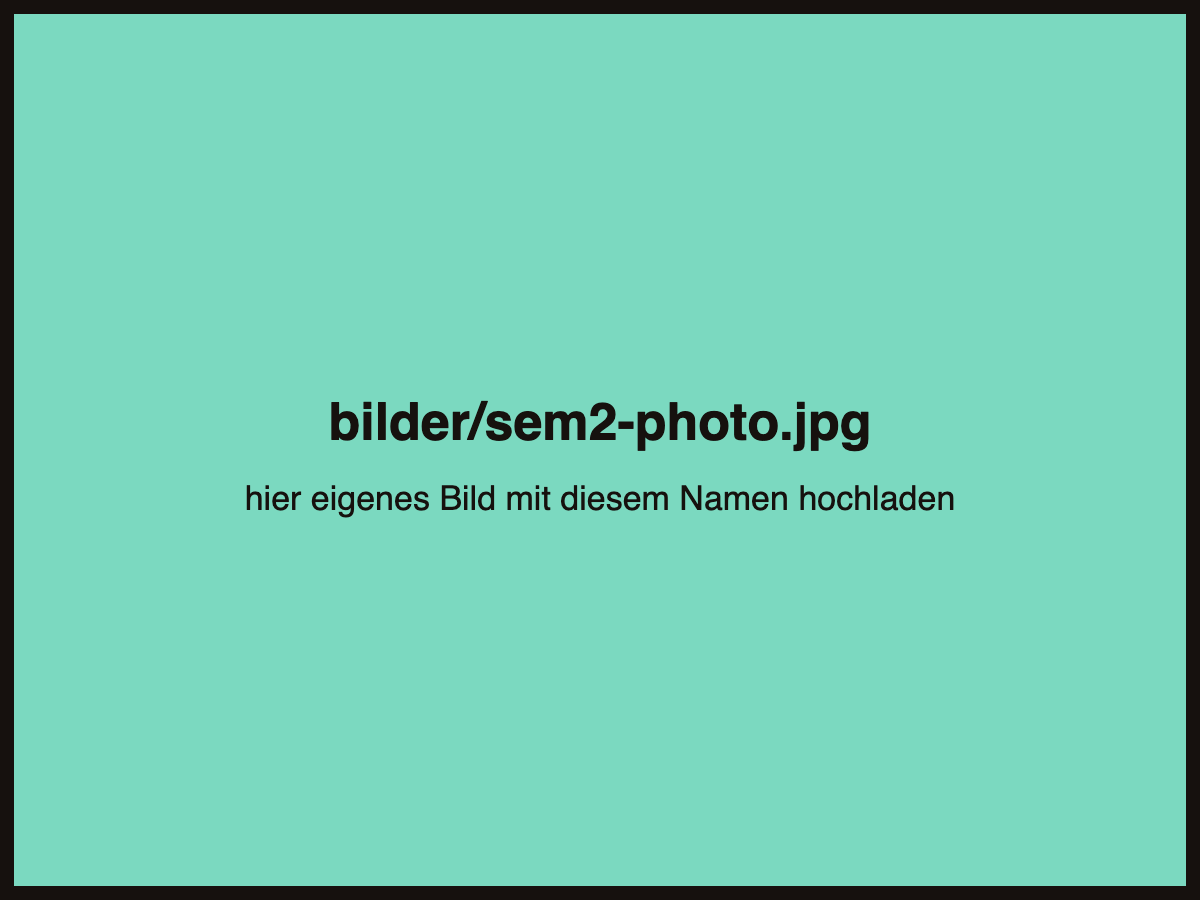 Foto aus einem Seminar ablegen